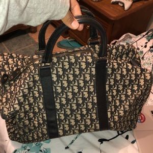 SALE • Authentic Dior Duffel/Overnight Bag